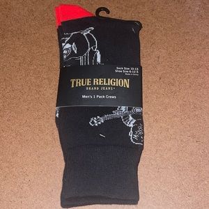 True religion mens 1 pack crews